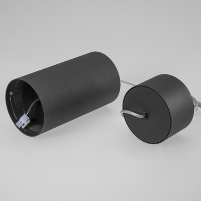 Цилиндр подвесной SP-POLO-R85P Black (1-3) (Arlight, IP20 Металл, 3 года)