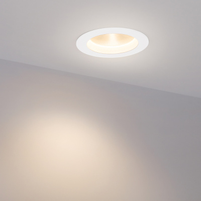 Светодиодный светильник LTD-187WH-FROST-21W White 110deg (Arlight, IP44 Металл, 3 года)