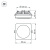 Светодиодная панель LTD-80x80SOL-5W Warm White 3000K (Arlight, IP44 Пластик, 3 года)