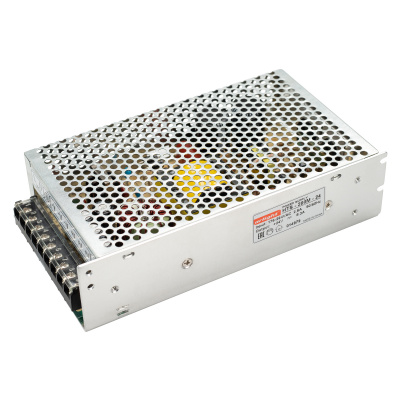 Блок питания HTS-200M-24 (24V, 8.3A, 200W) (Arlight, IP20 Сетка, 3 года)