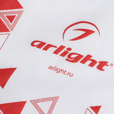 Сумка белая 38x38см с логотипом arlight (a) (Arlight, -)
