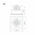 Светильник CL-KARDAN-S152x152-25W White6000 (WH-BK, 30 deg) (Arlight, IP20 Металл, 3 года)