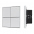 INTELLIGENT ARLIGHT Кнопочная панель KNX-304-23-IN White (BUS, Frame) (IARL, IP20 Металл, 2 года)